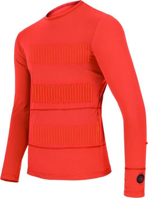 Produktbild Glovii GJ1RXL Shirt/Top Bluse Rundhals Langärmlig Elastan, Polyester (XL)