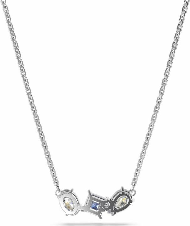 Produktbild Swarovski Mesmera Halskette Verschiedene Schliffe Blau (Swarovski Metall, 38 cm)