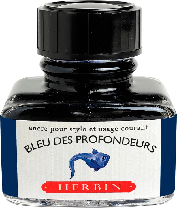 Actual product image Herbin Fountain pen ink (Inkwell, Blue)