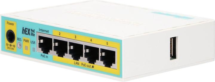 Image du produit MikroTik VPN-Router hEX PoE lite RB750UPR2