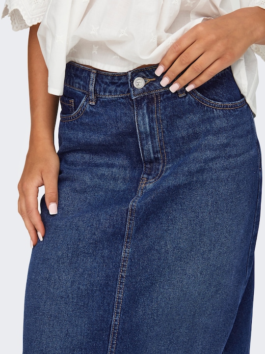 Produktbild JdY Hohe Taille Langer Rock Jeansrock (S)