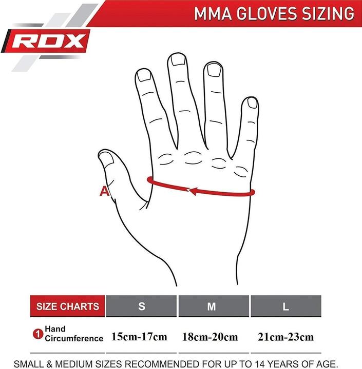 Produktbild Rdx MMA Trainings- und Sparringhandschuhe (S)