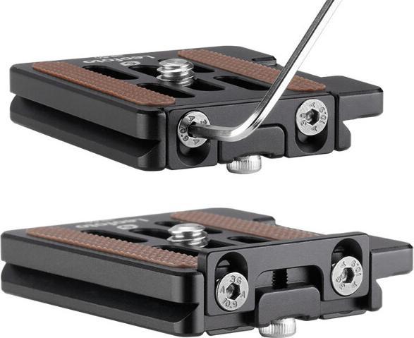 Produktbild Leofoto Stativplatte mit Sicherung NP-50 (Stativ Schnellwechselplatte)