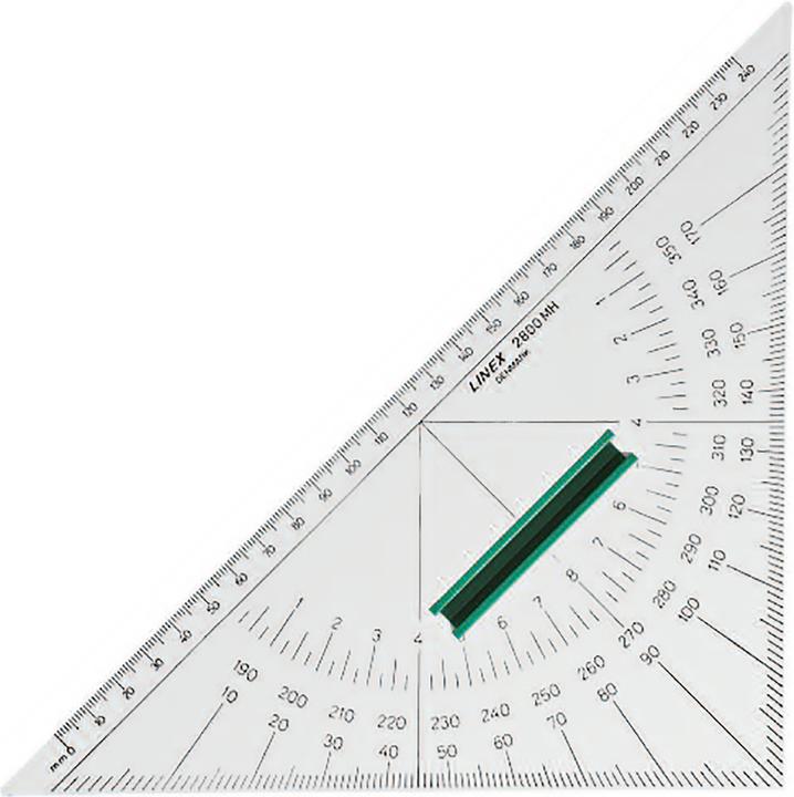 Actual product image Linex Nautical protractor (2.80 cm)
