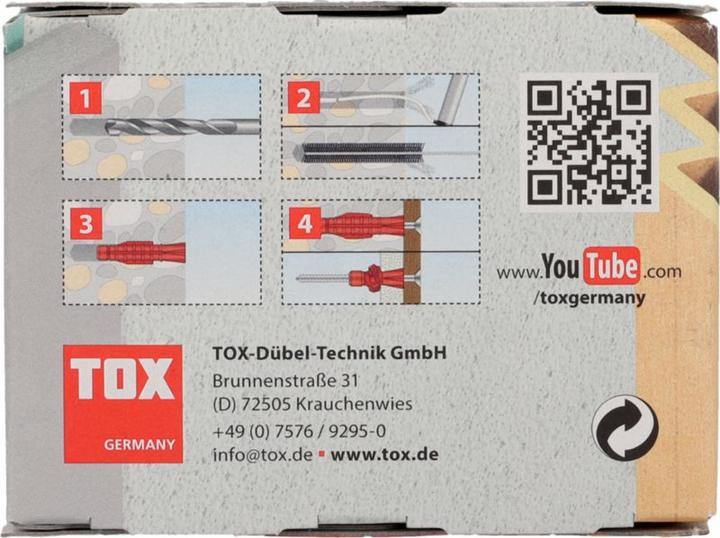 Actual product image Tox General purpose dowel GP TRI 6/36 (50 pcs.)