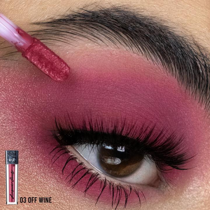 Actual product image Mulac Liquid Soul All Over Face Eyes lips Liquid Pigment Off Wine 03 (Off Wine)