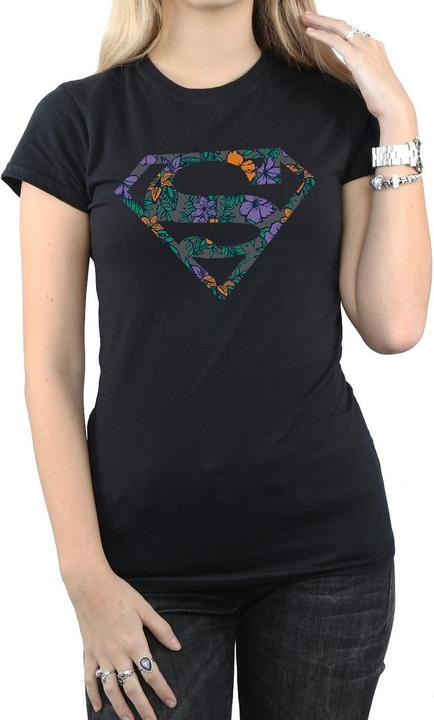 Produktbild Superman Floral Logo 1 TShirt (M)