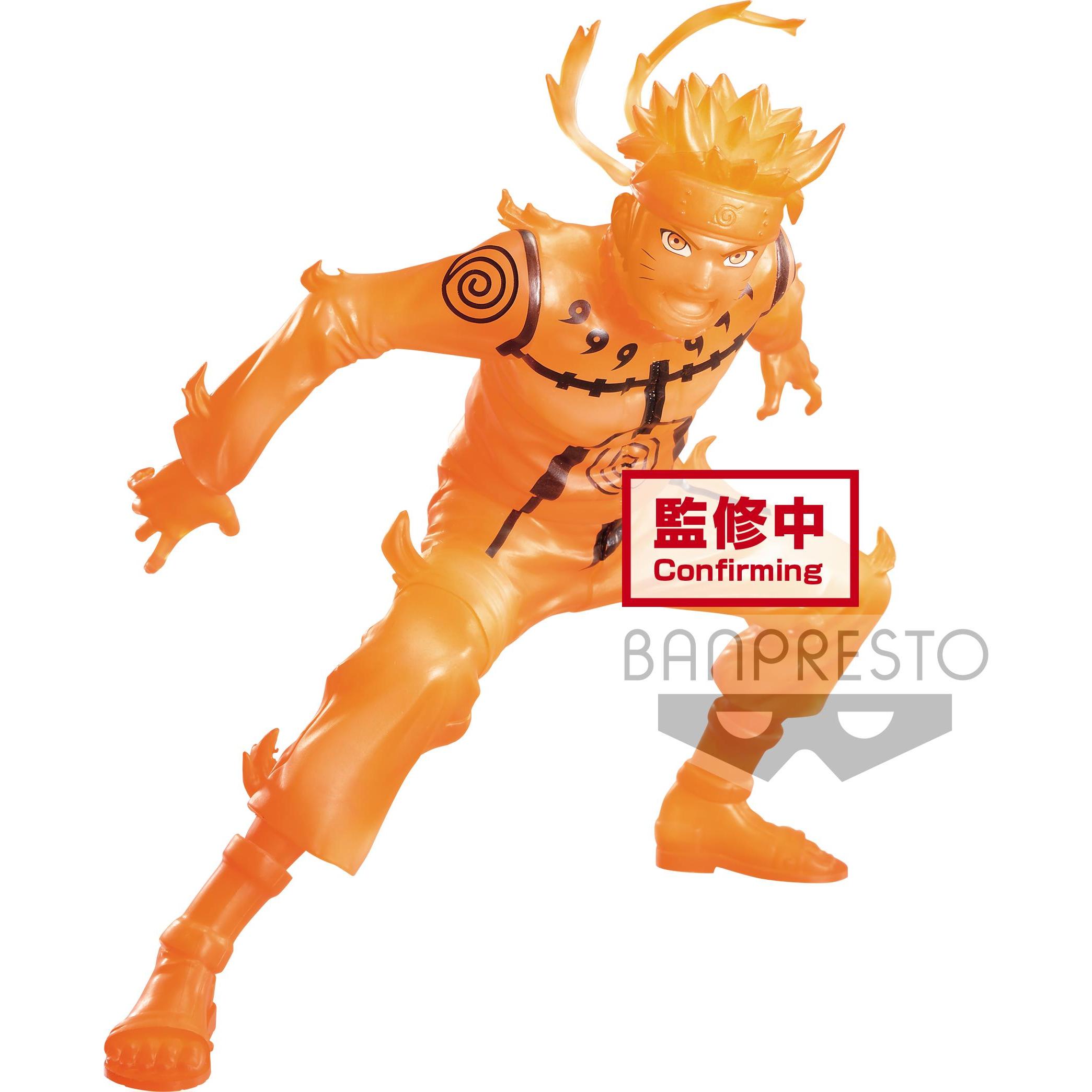 Banpresto Naruto Shippuden Vibration Stars Uzumaki Naruto (B) 15cm