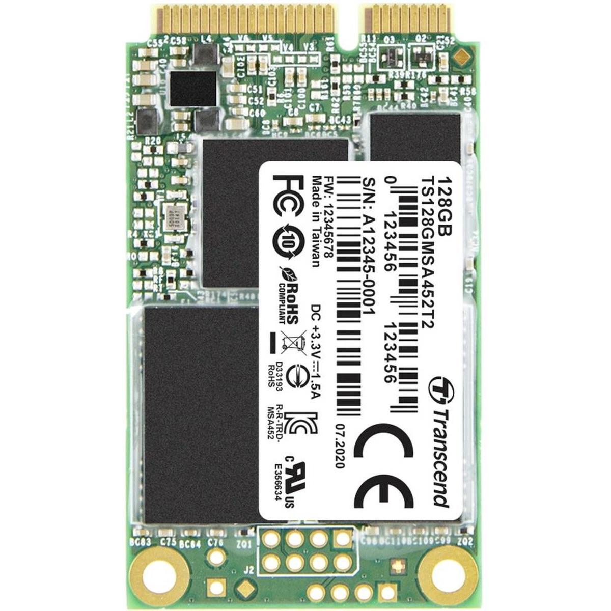 Transcend Ssd MSA452T2 (128 Gb, Msata), Ssd
