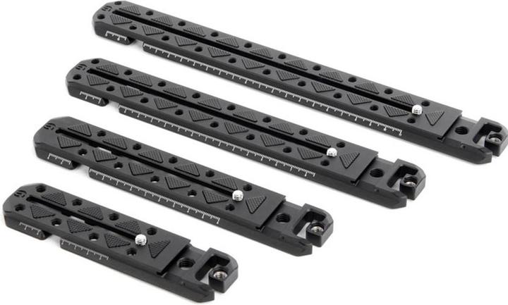 Produktbild 3 Legged Thing QR Ultra 200mm x 38mm Arca Compatible Long Plate Darkness/Matte Black (Stativ Schnellwechselplatte)