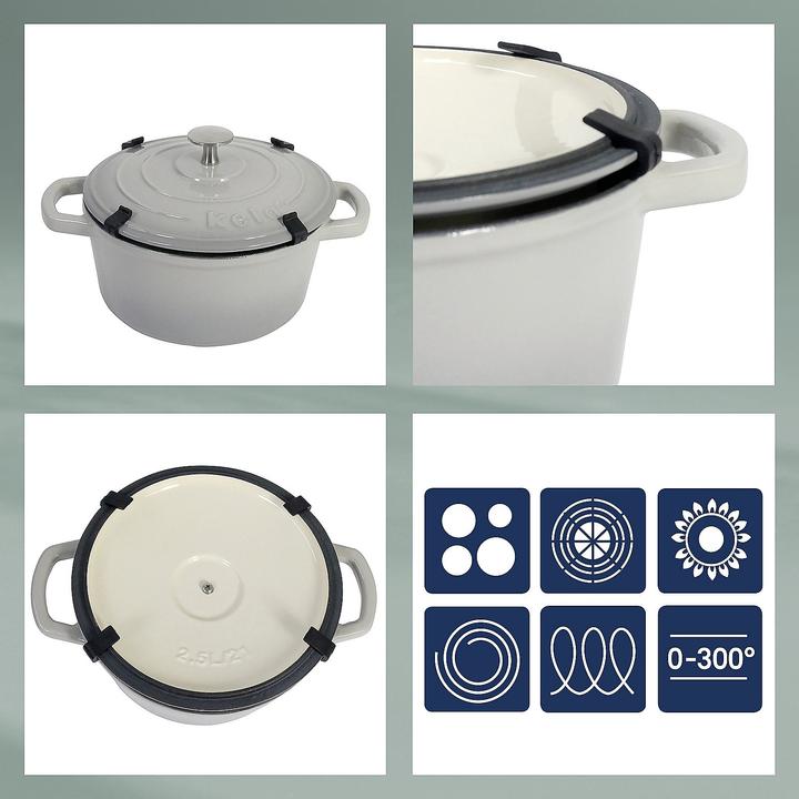 Produktbild Kela Calido (36 cm, Bräter + Schmortopf, Gusseisen, Emaille)