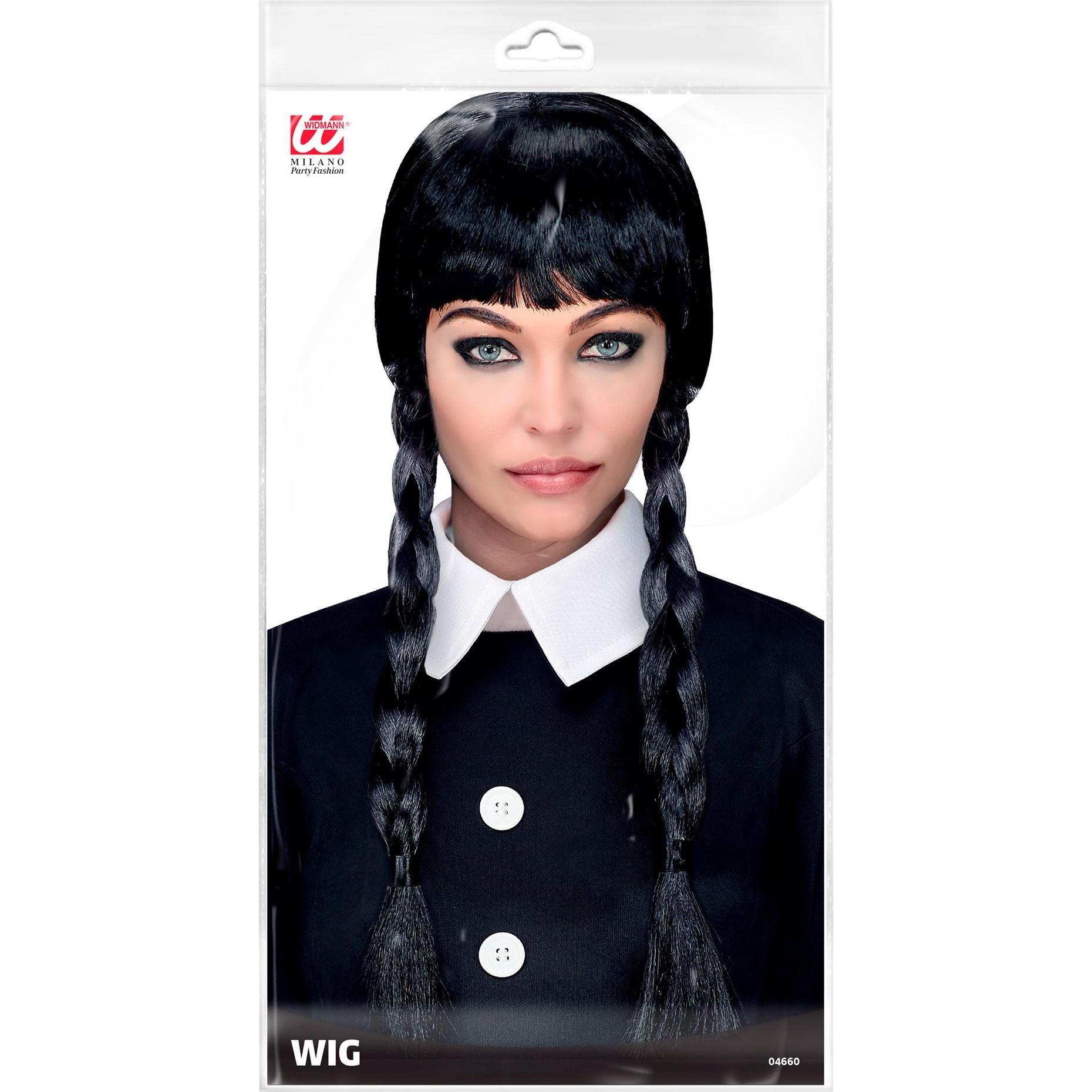 Thumbnail - Widmann Dark Girl Perücke