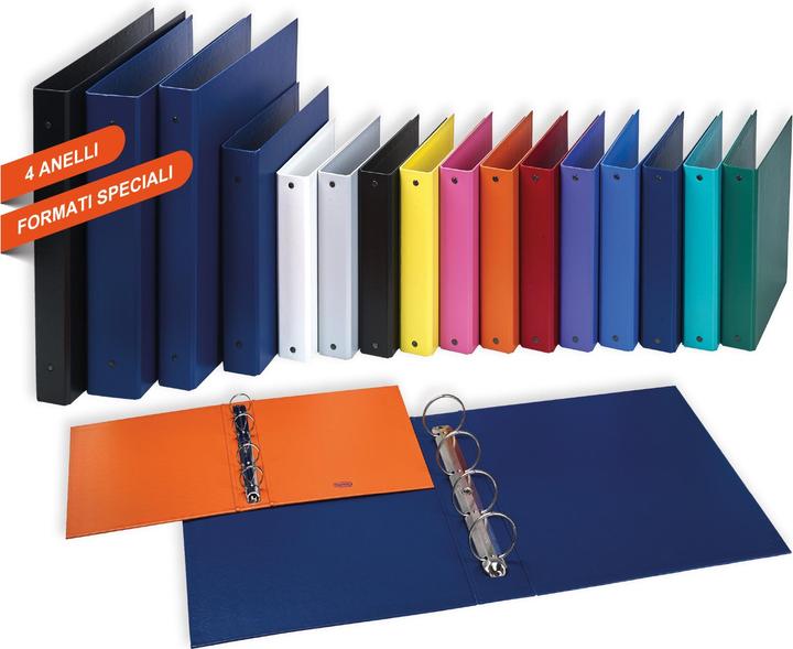 Immagine prodotto Elba 100460404 raccoglitore ad anelli A5 Rosso (A5, 25 mm, 1 pz.)