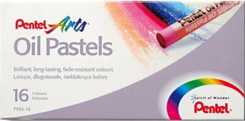 Actual product image Pentel Oil pastel PHN 16s (16x)