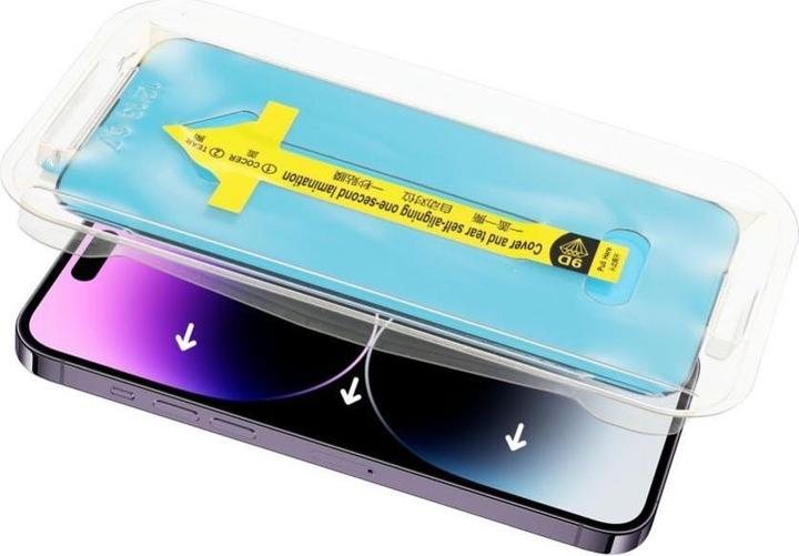 Immagine prodotto OEM Protective glass 5D Full Glue Tempered Glass for iPhone 17 Air black + applicator