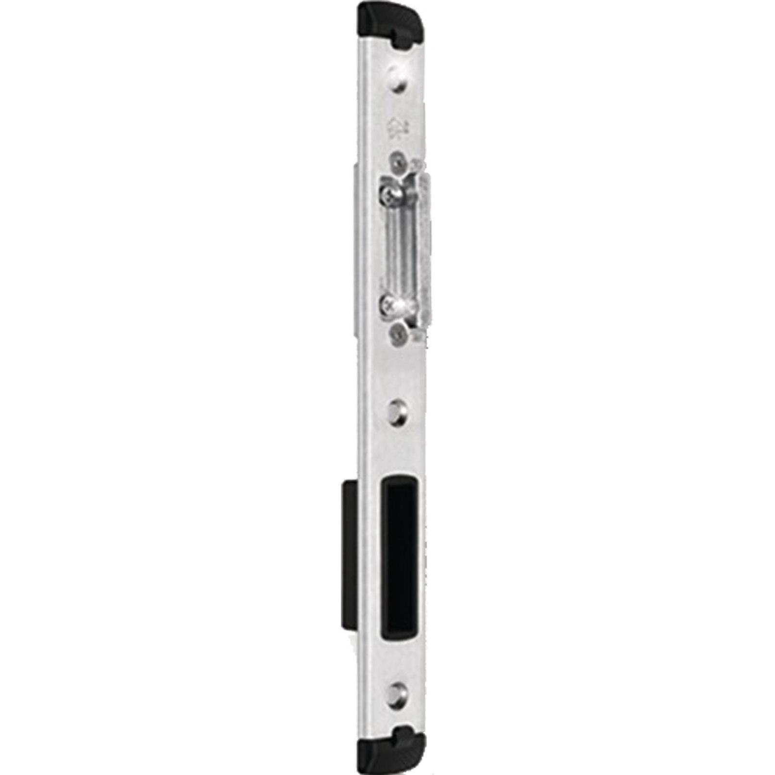 Fuhr, Türschloss + Schliesszylinder, Schliessteil Falle/Riegel U-Stulp 25 mm links silberfarbig