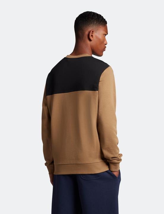 Produktbild Lyle and Scott sweatshirt it rundhalsausschnitt contrast yoke (M)