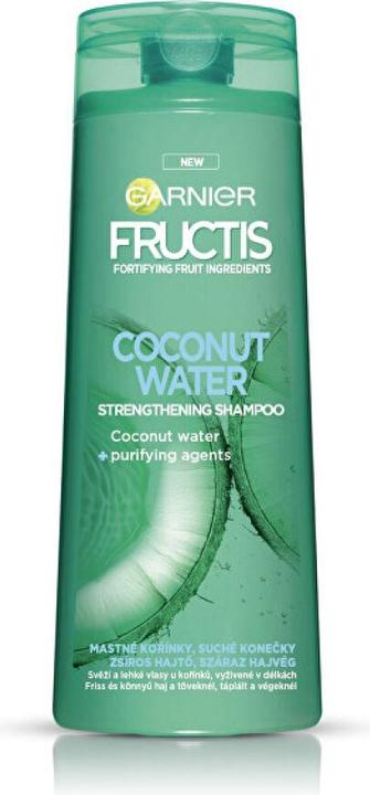Actual product image Garnier Fructis Coconut Water Shampoo 400ml (Liquid shampoo, 400 ml)