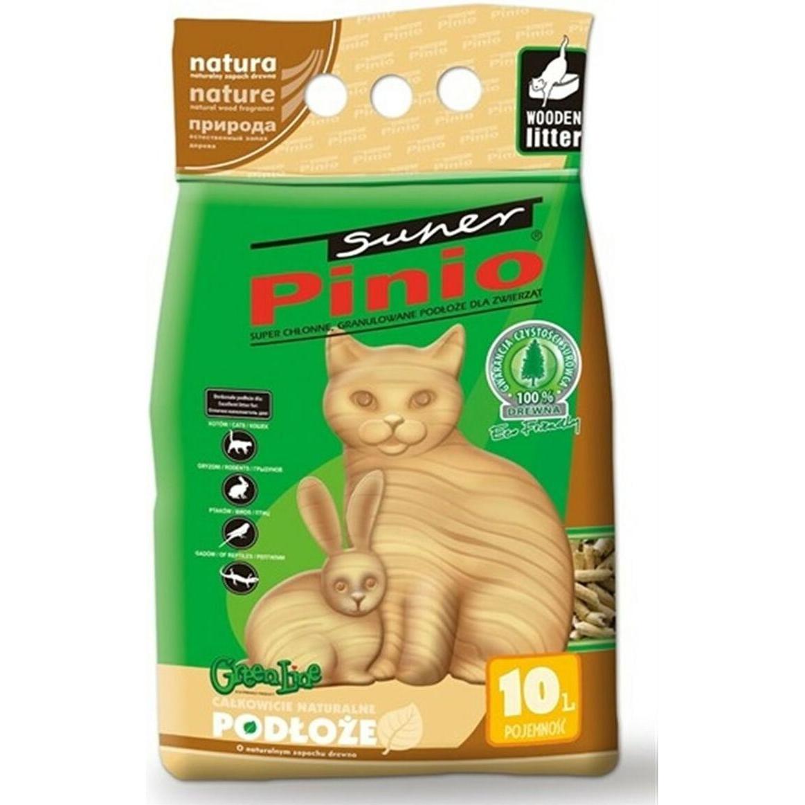 Super Marrone Lettiera Per Gatti Naturale 10 L (Assorbimento Rapido, Non Agglomerante, Non Spolverare), Sabbia Lettiera Per Gatti