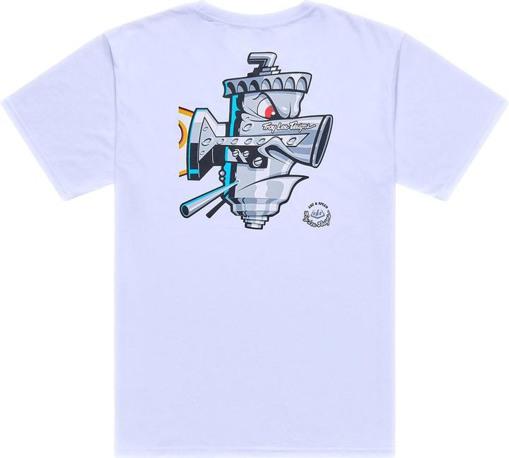Actual product image Troy Lee Designs T-Shirt, Carb Club, white, S (S)