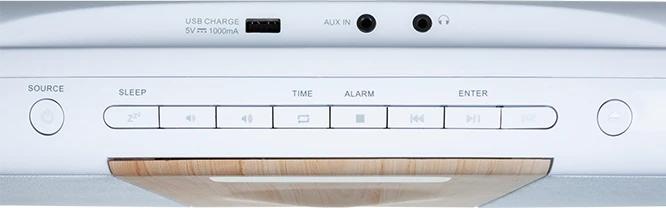 Produktbild Thomson MIC401BT Stereoanlage BT weiss (CD Player, Bluetooth, 1x 10 W)