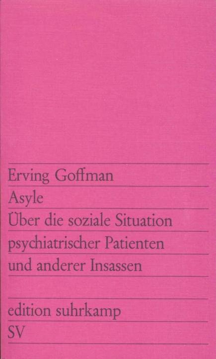 Produktbild Asyle (Deutsch, Erving Goffman, 2014)