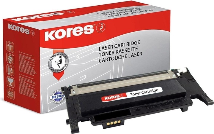 Produktbild Kores Toner für SAMSUNG CLP-320/CLP-325 schwarz Kapazitaet ca. 1.500 Seiten mit Chip - (BK)