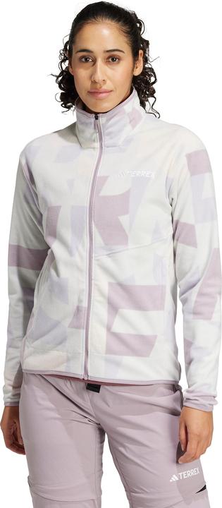 Produktbild adidas Women's Multi AOP Full Zip Fleece Jacket (S)