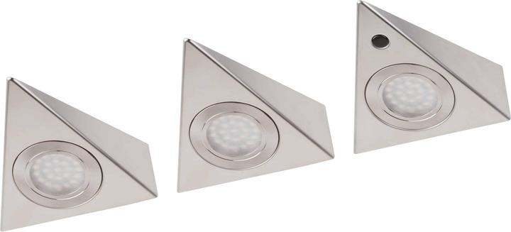 Produktbild Müller Licht ML Trios U-Bauleu.silver 3St (400 lm)