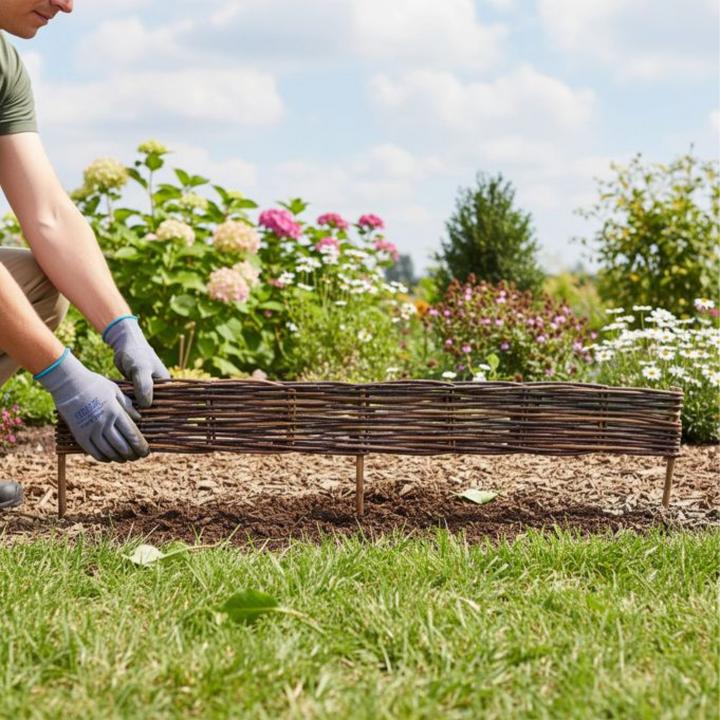 Actual product image Relaxdays flowerbed edging (1 cm)