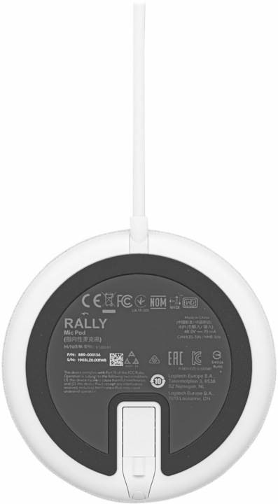 Produktbild Logitech Rally Mic Pod Erweiterungsmikrofon