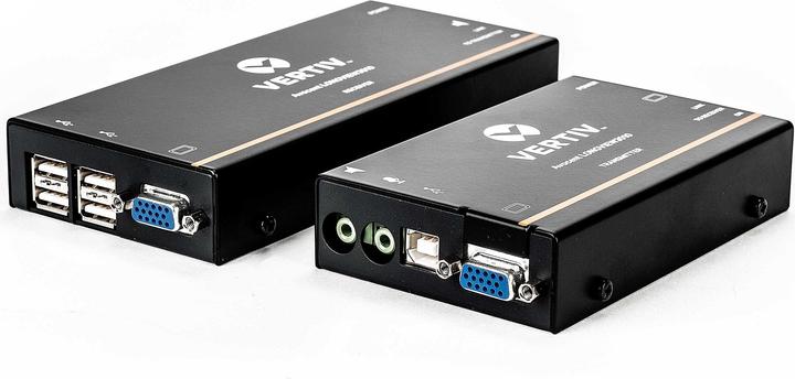 Actual product image Vertiv Longview Single VGA USB Audio
