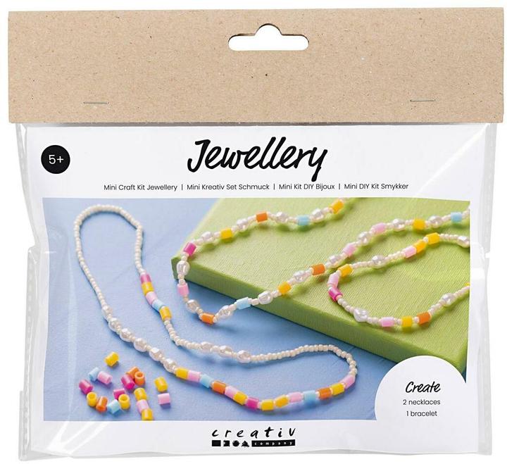 Produktbild Creativ Company Schmuck Bastelset Armband und Halskette, assortiert