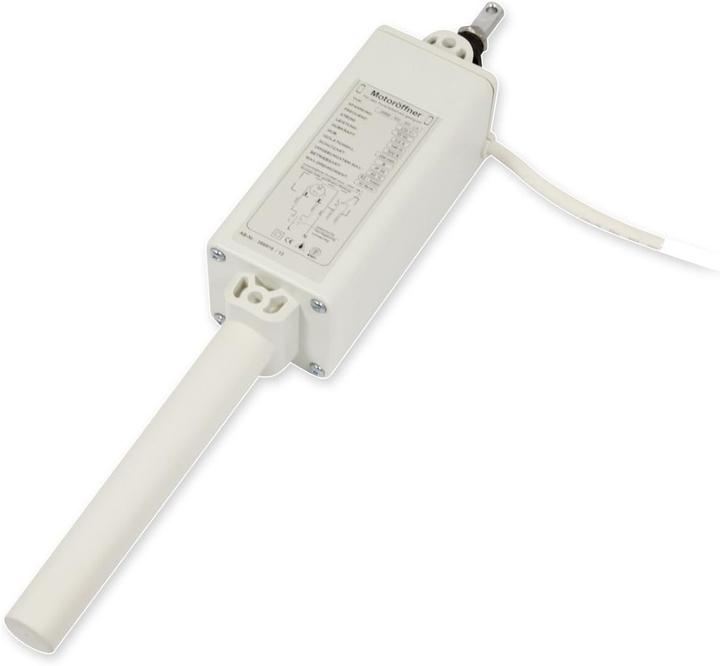 Lichtkuppel Shop Spindelantrieb JMBB mit Halterungen 230V 300mm Hub