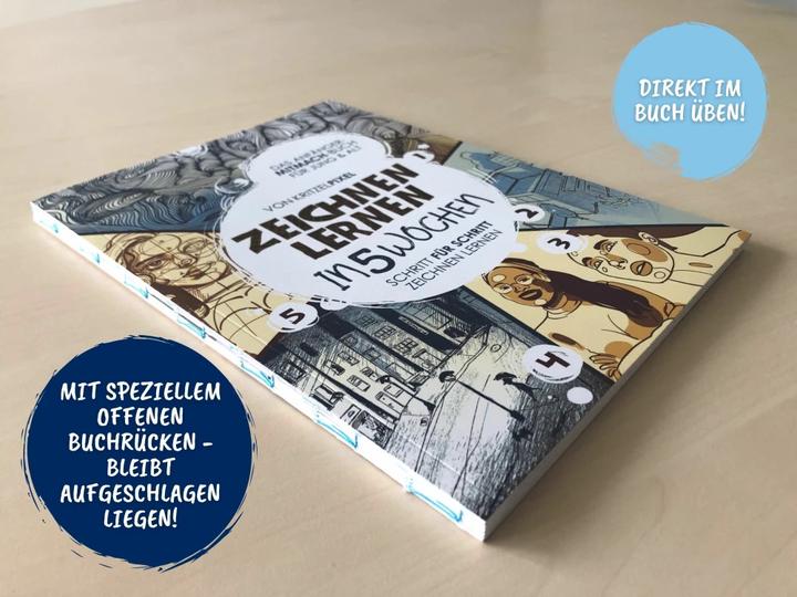 Immagine prodotto Zeichnen lernen in 5 Wochen (Tedesco, KritzelPixel, 2020)