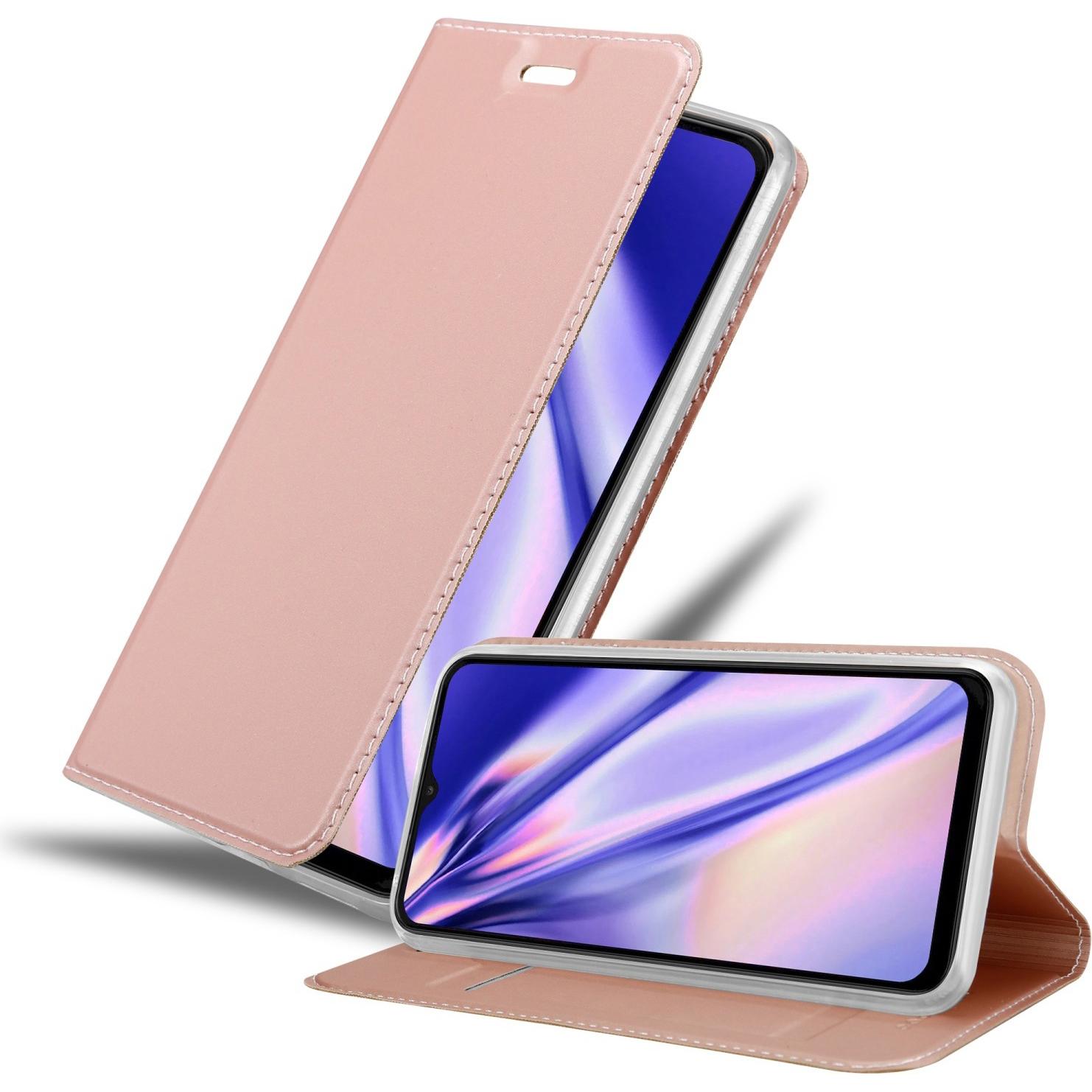Cadorabo Classy Book Hülle für Samsung Galaxy A23 4G (Samsung Galaxy A23), Smartphone Hülle, Rosa