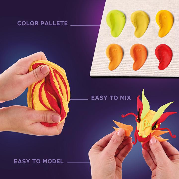 Actual product image Okto Manga Fire / 3D Malerei mit Air Clay