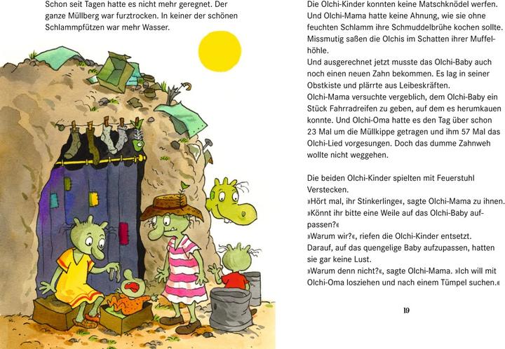 Produktbild Die Olchis im Land der Dinos (Deutsch, Erhard Dietl, 2018)