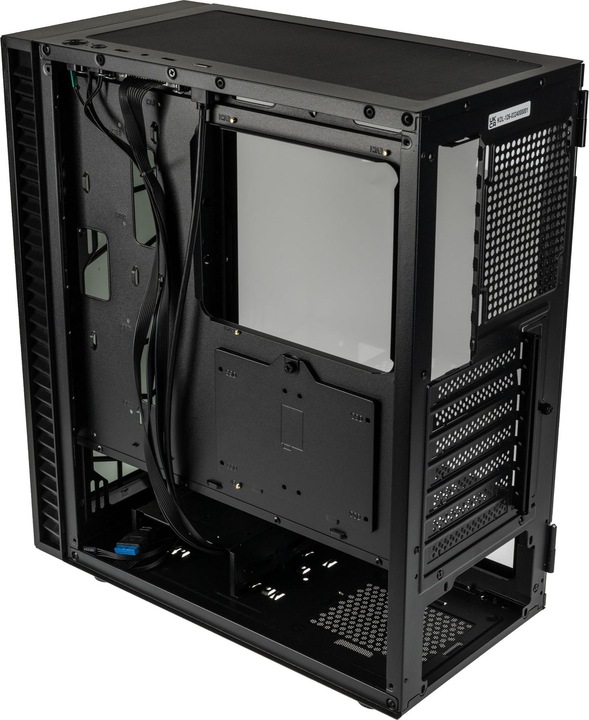Produktbild Kolink Observatory HF Glass Core Midi Tower Case - Black No Fans
