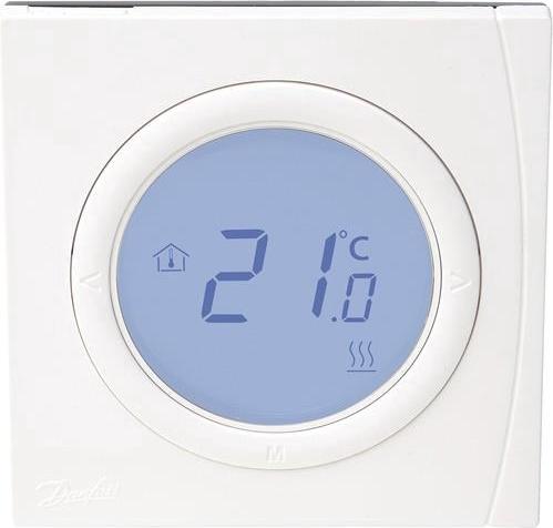 Produktbild Danfoss BasicPlus2 Raumthermostat, für Fussbodenheizung mit Display5-30C