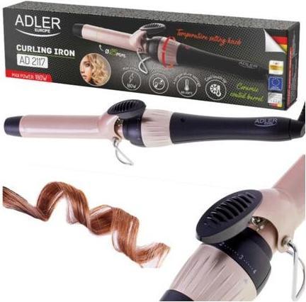 Produktbild Adler AD 2117 Curling iron, Black/Pink (25 mm)