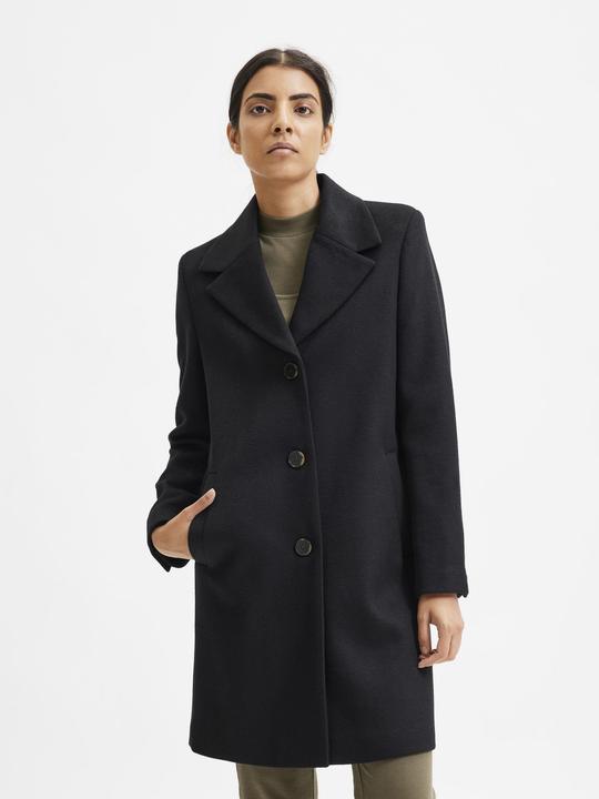 Actual product image Selected wool blend coat