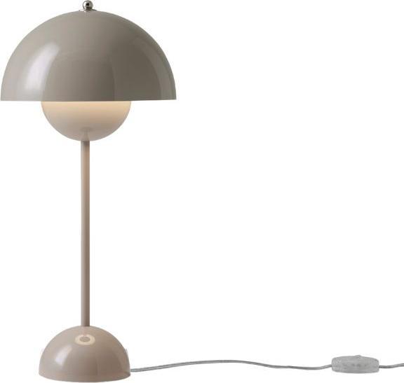 &Tradition Flowerpot VP3 Tischleuchte Grey Beige (E27)