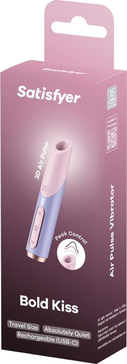 Actual product image Satisfyer Bold Kiss