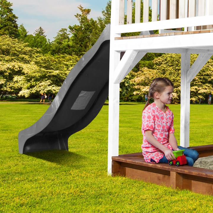 Image du produit Axi Liam Playhouse Marron/Blanc - Diapositive grise