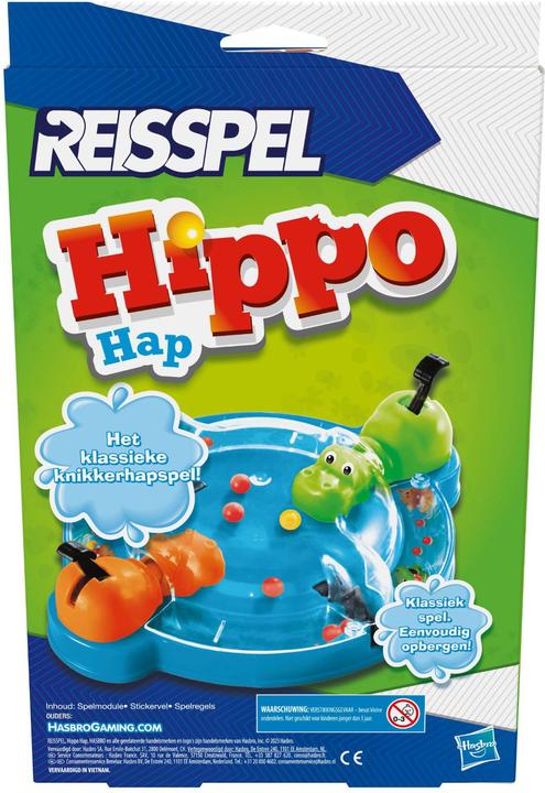 Actual product image Hasbro Gaming Hippo Hap Reisspel (Dutch, 2 Players)