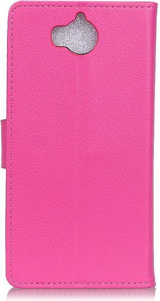 Produktbild MU Classic Leder Hülle mit Litchitextur (Huawei Y5 (2017), Huawei Y6 (2017))