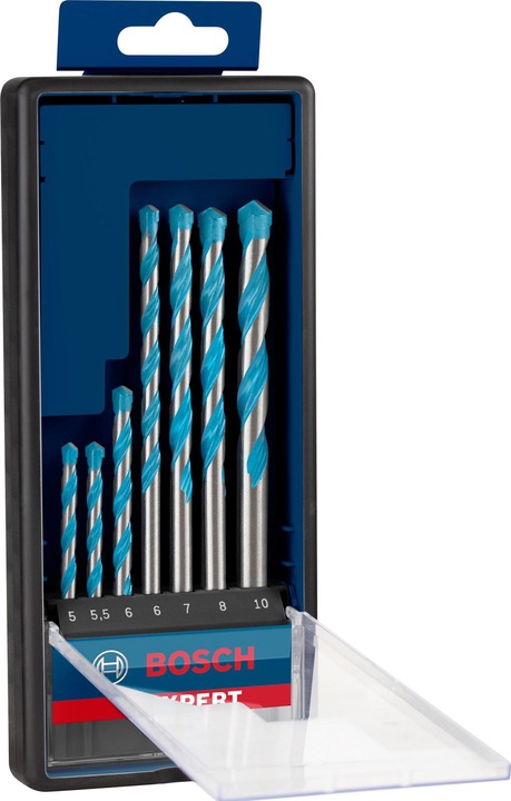 Actual product image Bosch Professional Zubehör Expert CYL-9 (5.5 mm, 6.0 mm, 5.0 mm, 10.0 mm, 7.0 mm, Ø 8.0 mm)