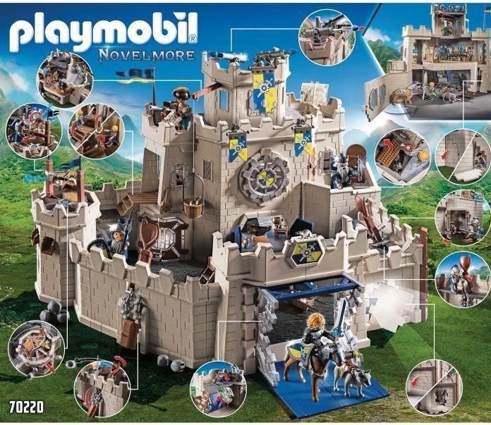 Actual product image Playmobil Great castle of the artifact knights (70220, Playmobil Novelmore)