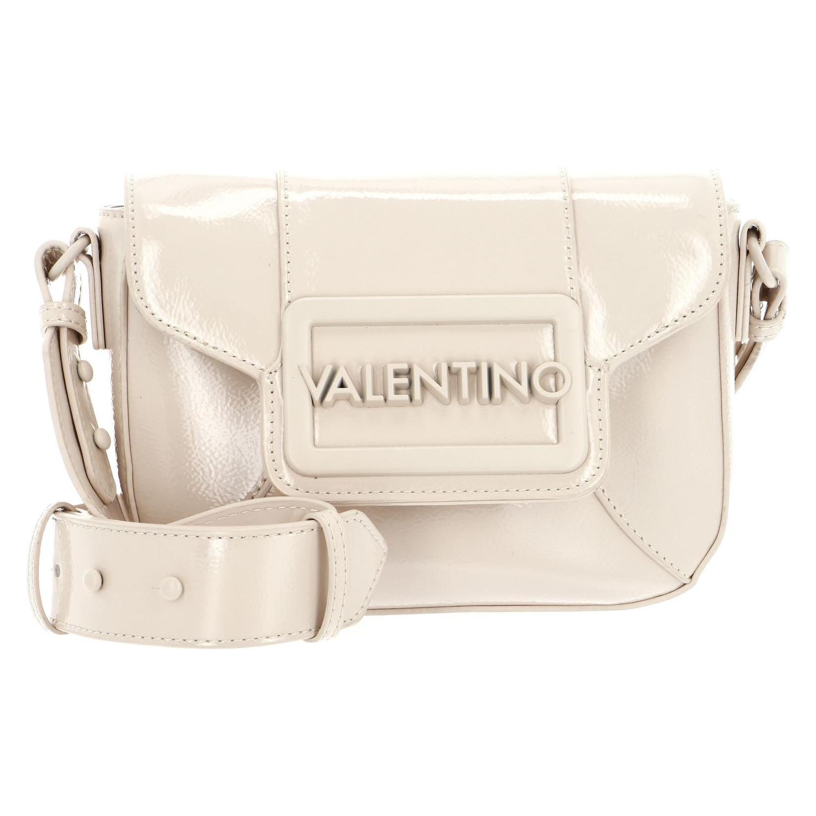 Valentino, Damen, Handtasche, Cabin Flap Bag, Weiss